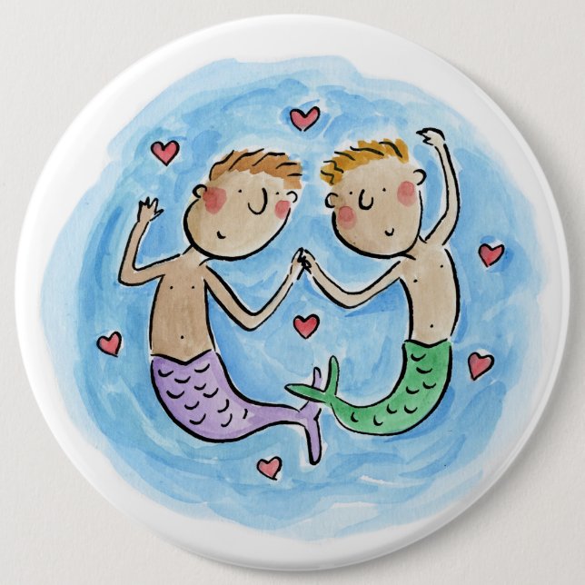 Mermen Button (Front)