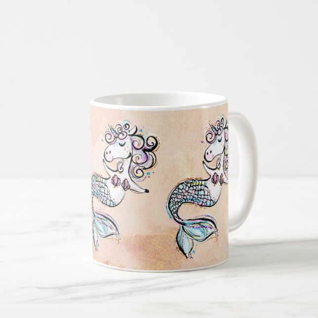 Mermicorn Coffee Mug (Front Right)