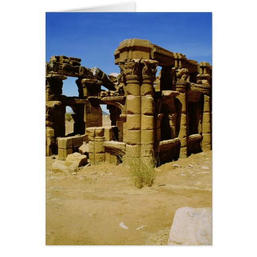 Meroitic kiosk cards (Front)