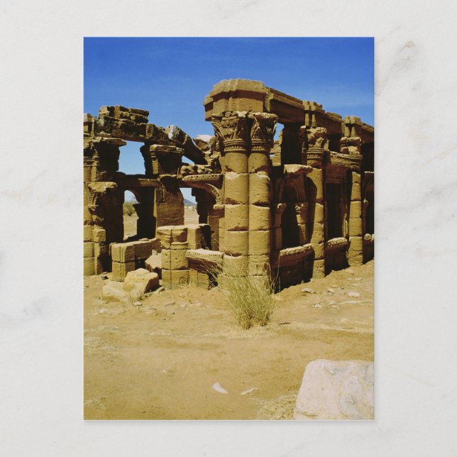 Meroitic kiosk postcard (Front)