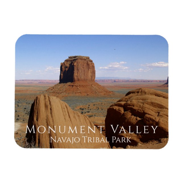 Merrick Butte, Monument Valley Navajo Tribal Park Magnet (Horizontal)