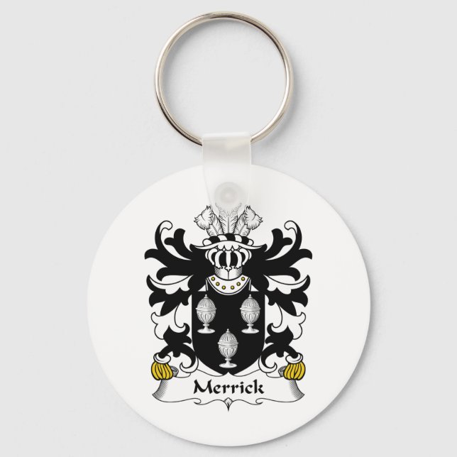Merrick Family Crest Keychain (Front)