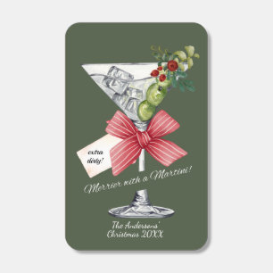 Merrier with a Dirty Martini Holiday Party Matchboxes