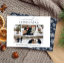 Merriest Christmas Elegant 5 Photo collage BLUE