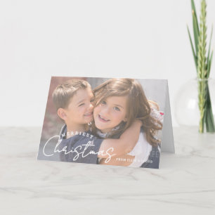 Merriest Christmas Family Joy Christmas Card