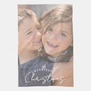 Merriest Christmas Family Joy Christmas Kitchen Towel