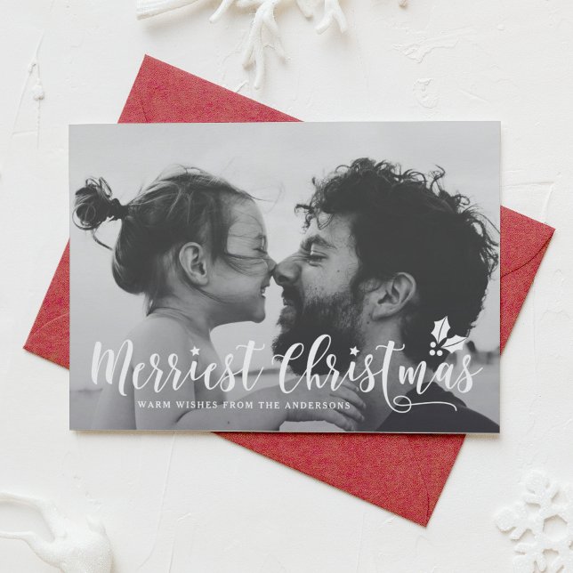 Merriest Christmas Modern Calligraphy Holiday II (Creator Uploaded)