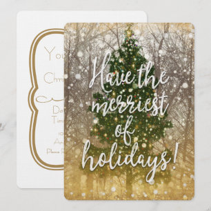 Merriest of Holiday Parties Invitation