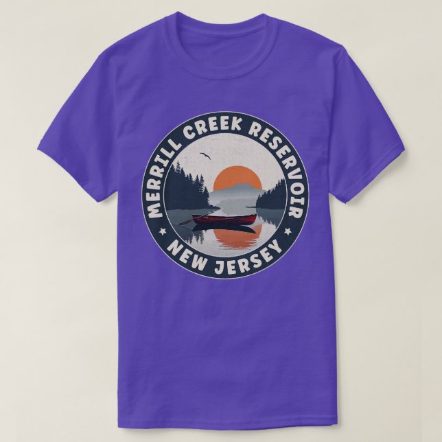 Merrill Creek Reservoir New Jersey T-Shirt (Design Front)