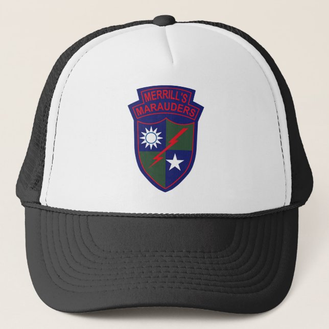 Merrill's Marauders (2) - 5307th Composite Unit Trucker Hat (Front)