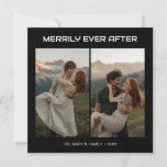 Merrily Ever After Cozy Holiday Couple Card
