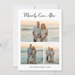 Merrily Ever After Cute Family Holiday Card