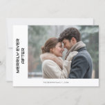Merrily Ever After Romantic Holiday Couple Card
