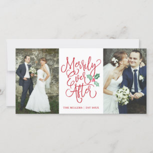 Merrily Ever After Wedding Holiday 2- Photo Card