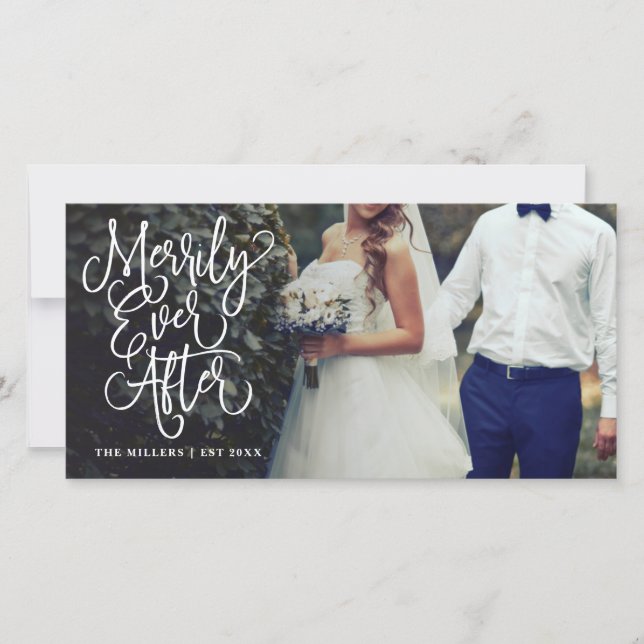Merrily Ever After Wedding Holiday Full Photo (Front)
