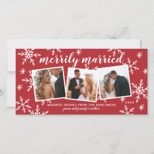 Merrily Married Snapshots Holiday Photo