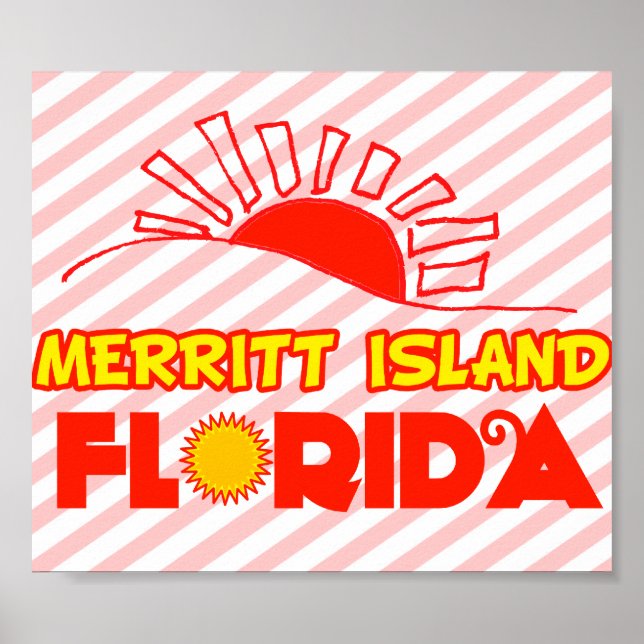 Merritt Island, Florida Poster (Front)