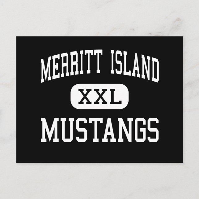 Merritt Island - Mustangs - High - Merritt Island Postcard (Front)
