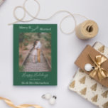 Merry &amp; Almost Married Minimalist Holiday Card