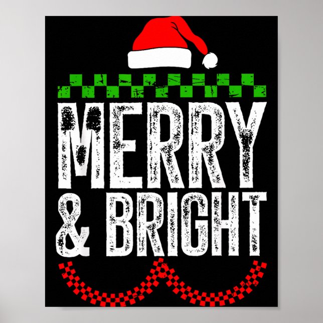 Merry &amp; Bright Moody &amp; Uptight Matching Co Poster (Front)