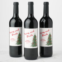 Merry and Bride Whimsical Holiday Bridal Shower