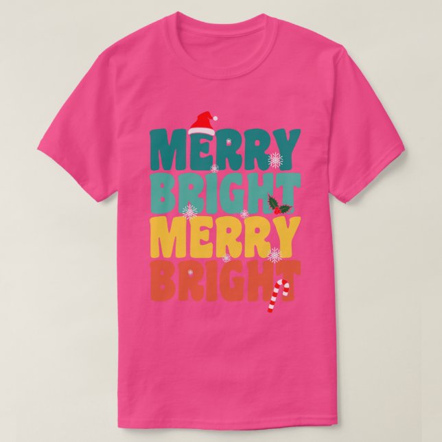 Merry and Bright 10 T-Shirt (Design Front)