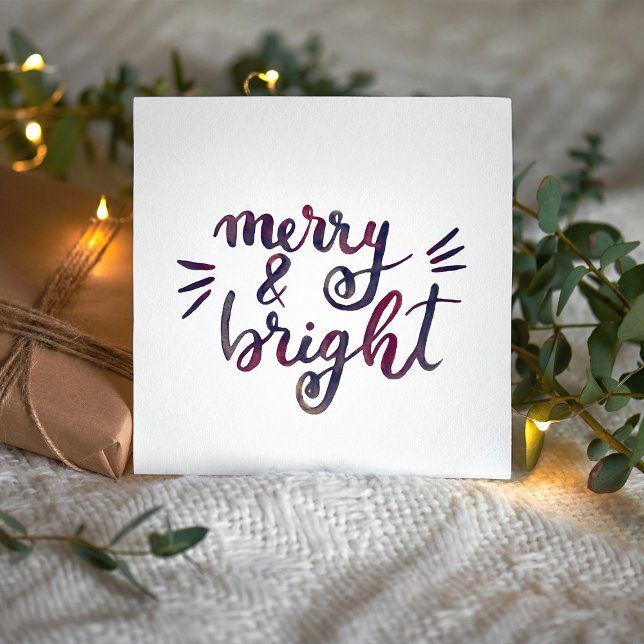 Merry and bright - burgundy (Creator Uploaded)