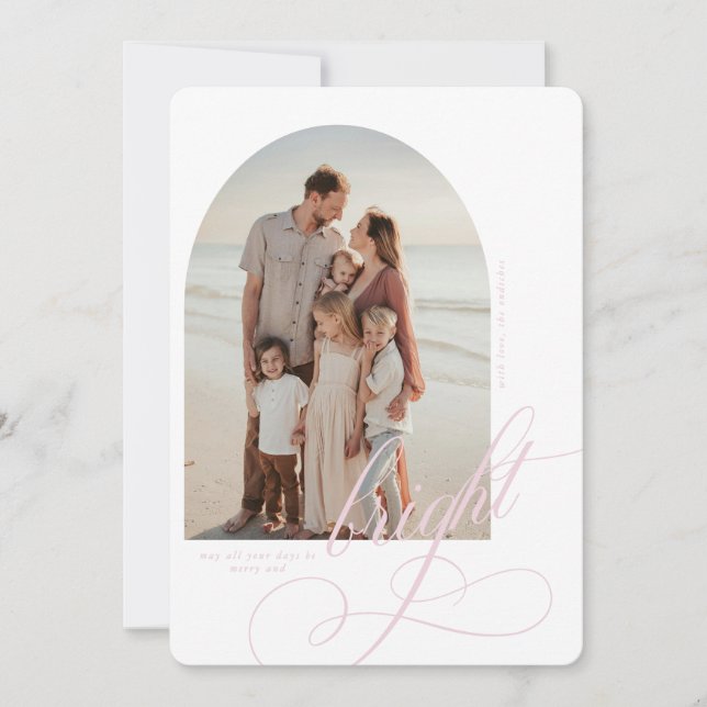 Merry and Bright Christmas Card (Front)