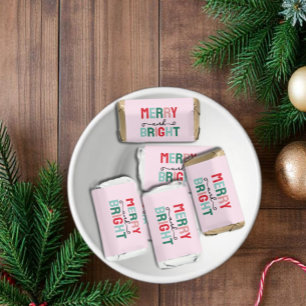 Merry and Bright Christmas Hershey's Miniatures