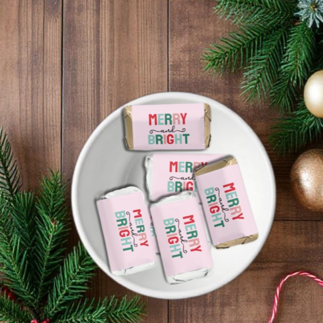 Merry and Bright Christmas Hershey's Miniatures (Creator Uploaded)