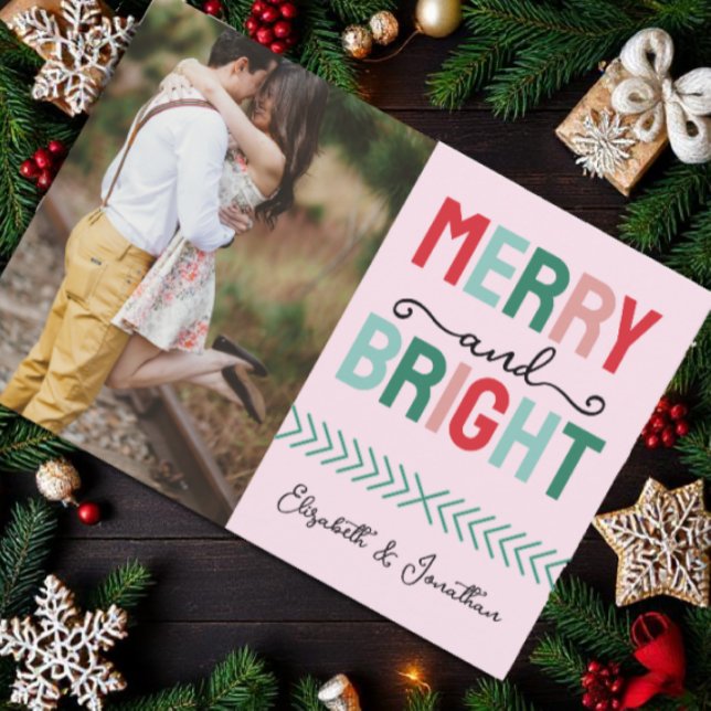 Merry and Bright Christmas Holiday Card (Creator Uploaded)