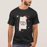 Merry And Bright Christmas Lights Xmas Alabama Sta T-Shirt