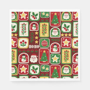Merry and Bright Christmas  Napkins