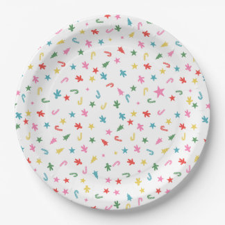 Merry and Bright Christmas  Paper Plates