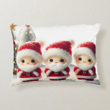 Merry and Bright Christmas Pillow