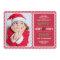 Merry and Bright Christmas. Red Stripes Photo 