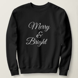 Merry and Bright Christmas Sweater 