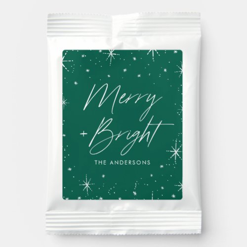 Merry and Bright Green Hot Chocolate Drink Mix