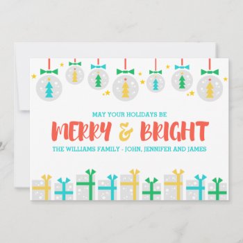 Merry And Bright Holiday by J32Design at Zazzle