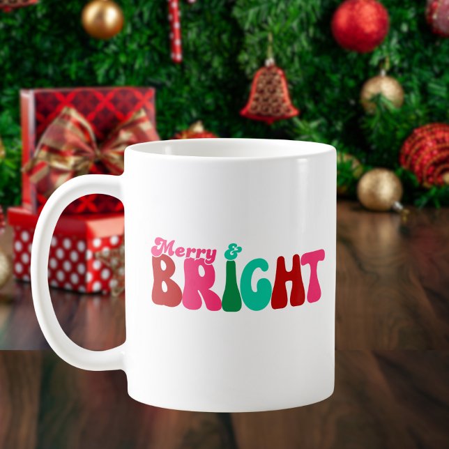 Merry and Bright - Maximalist Christmas  Coffee Mug (Creator Uploaded)