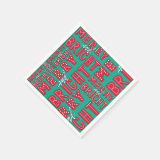 Merry and Bright Napkins