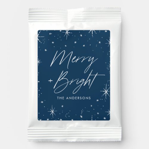 Merry and Bright Navy Blue Hot Chocolate Drink Mix