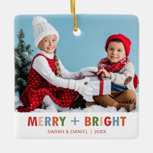 Merry and Bright Ornament