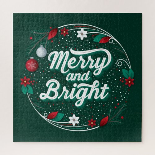 Merry and Bright Puzzle 20x20