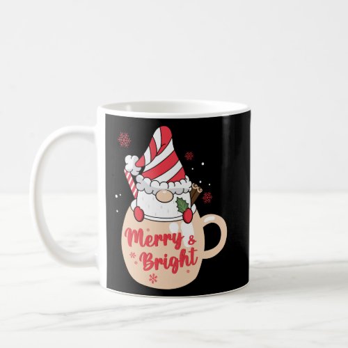 Merry and Bright Santa Hot Cocoa  Coffee Mug