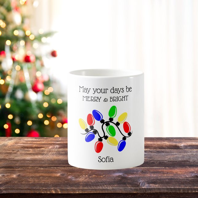 Merry and Bright Signature  Coffee Mug (Creator Uploaded)