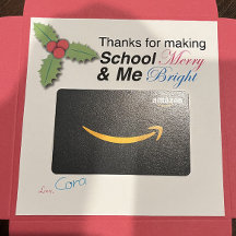 Merry and Bright Thank You Teacher  