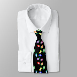 Christmas Light Necktie