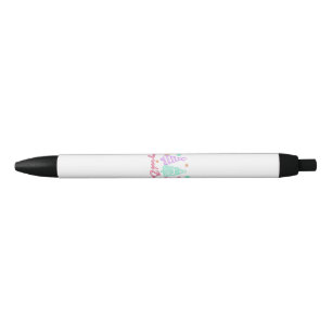 Merry and Bright Tree Neon Christmas Pen
