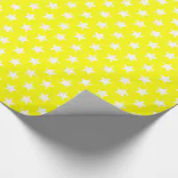 Yellow Holiday Wrapping Paper